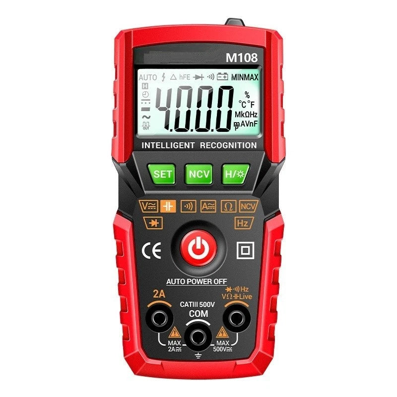 Digital Multimeter with Auto Ranging and NCV Detection