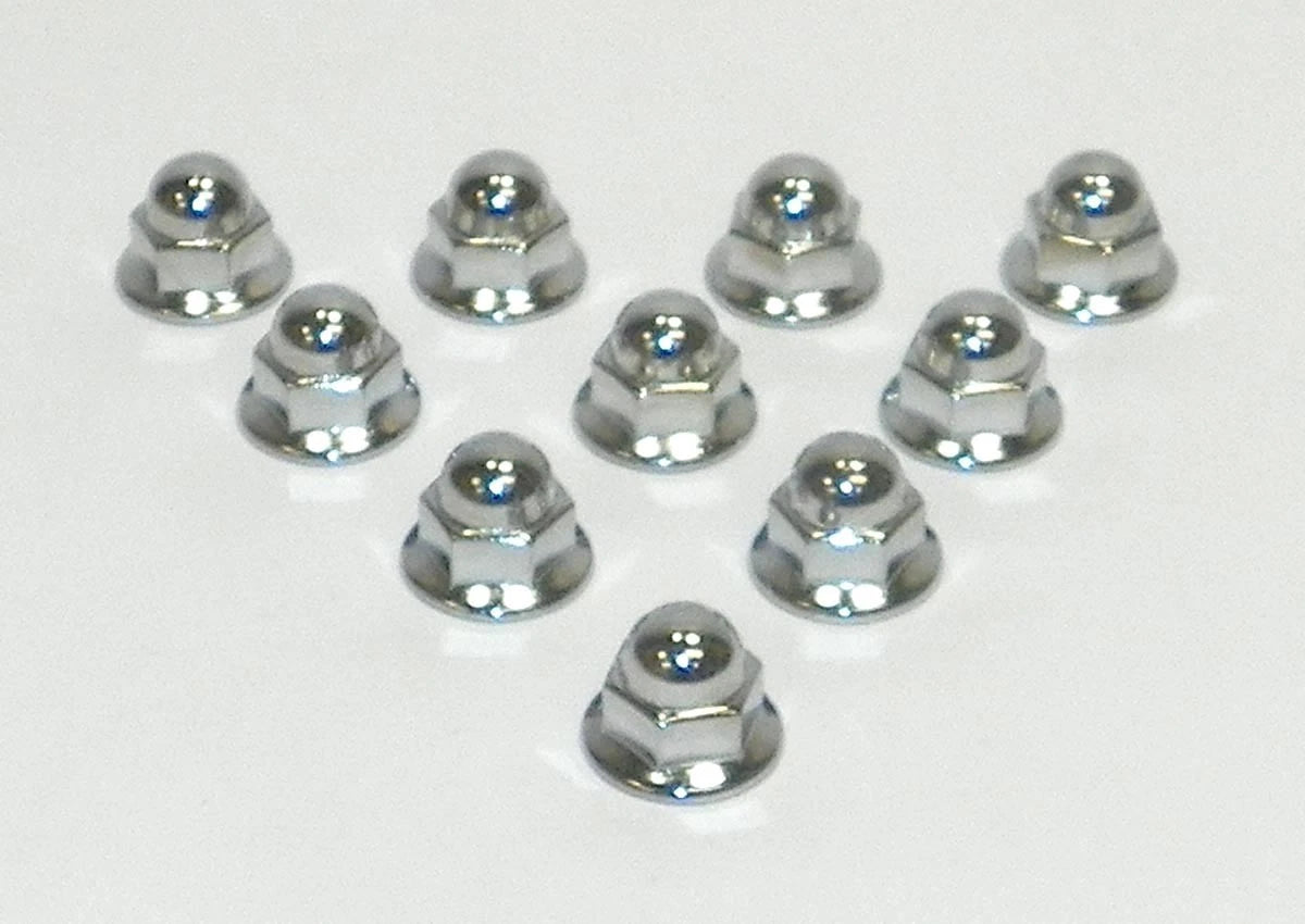 10 Pack Acorn Nut 8mm for Kawasaki 300-1500 (WSM 014-802)