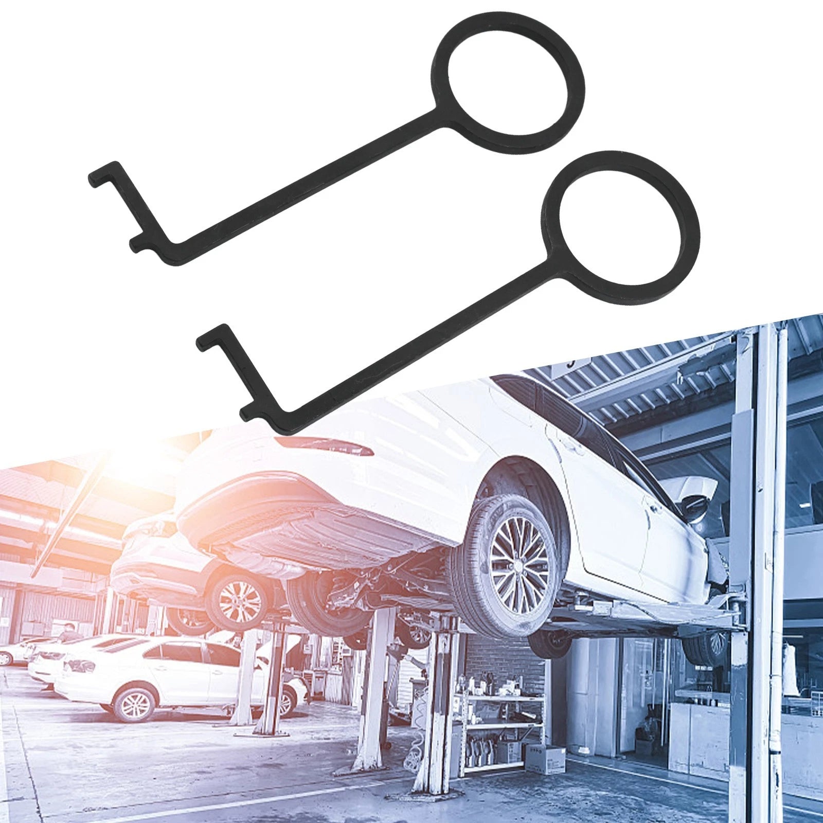 Dual Gauge Belt Inspection Tools Set for Efficient Vehicle Maintenance