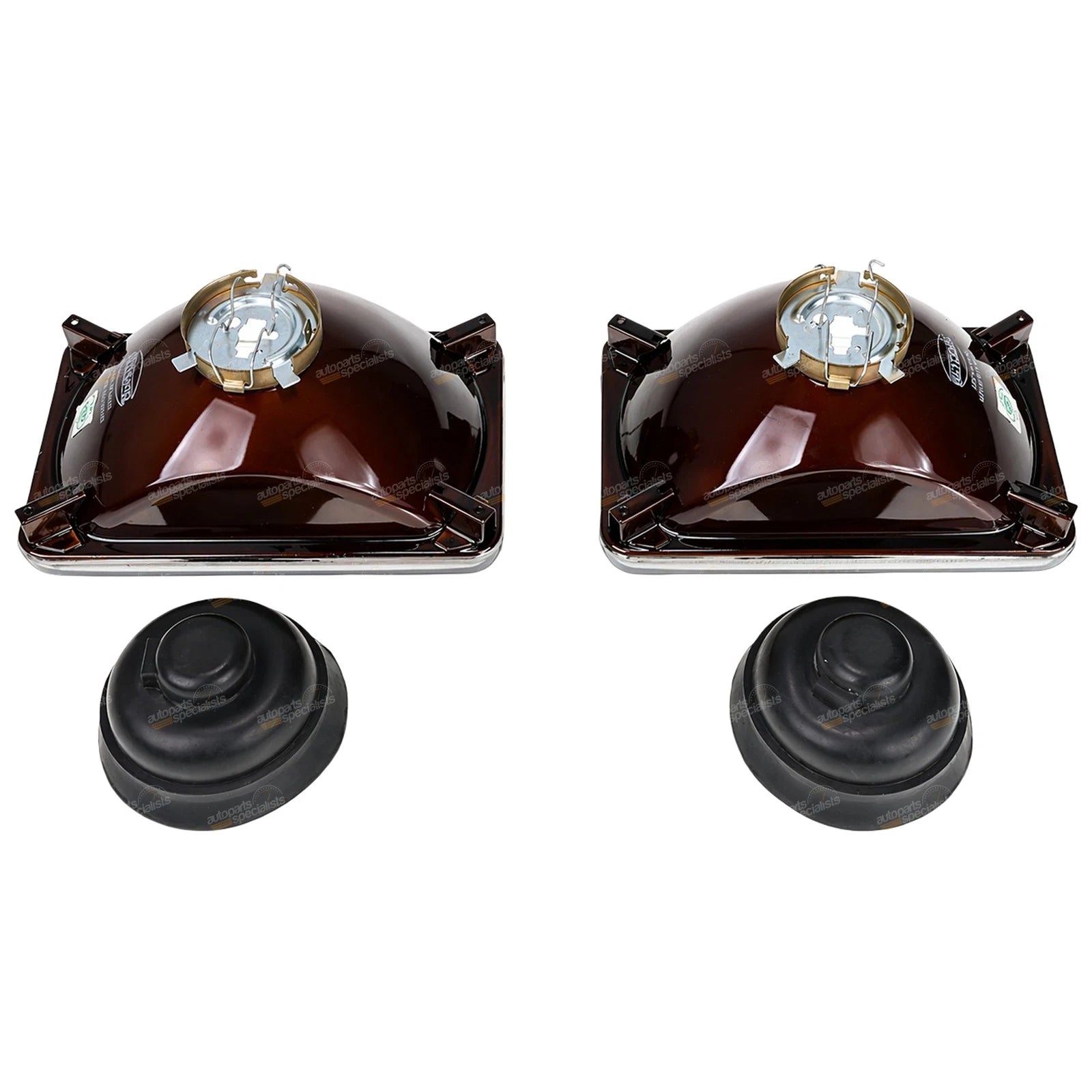 Headlight Hi Beam Halogen Conversion Kit H1 55W 12V for Rectangle (165mm x 100mm)