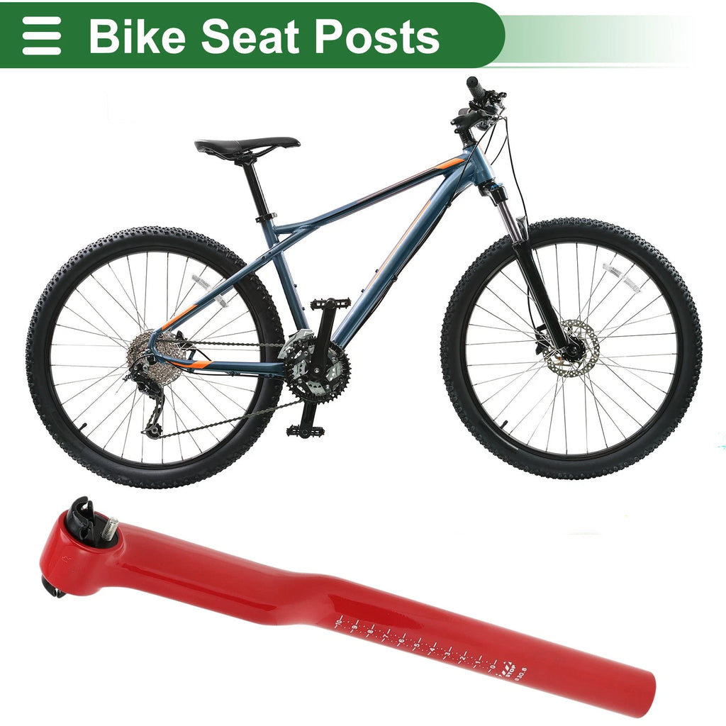 Seat Post 30.8x350mm Replacement 5 Degree Offset for Bike (2010–2024)