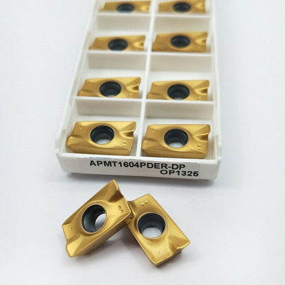 10PCS APMT1604PDER Indexable CNC Milling Cutter Carbide Inserts