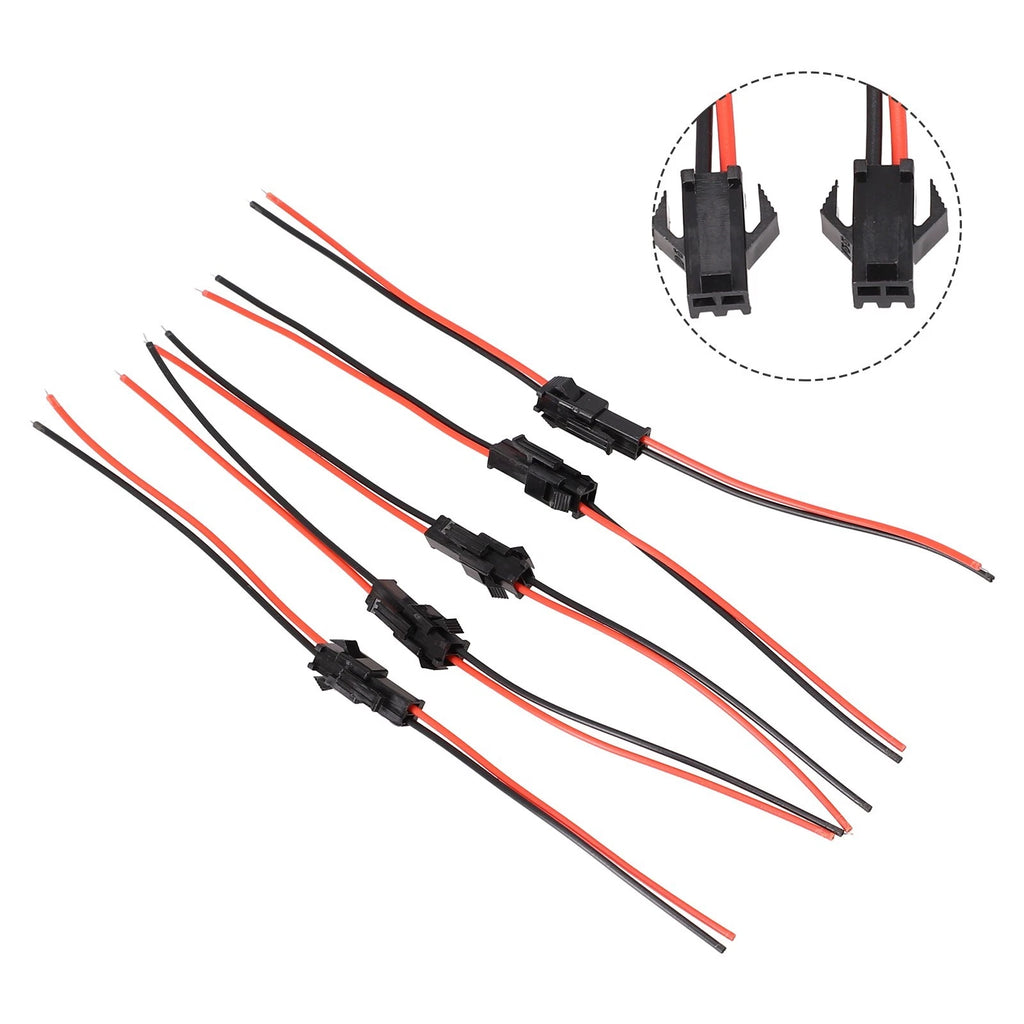 10X SM 2P Connector Cables for Wire Adapter