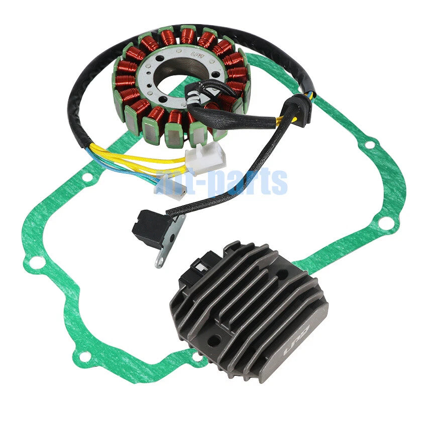 Stator Coil, Regulator Rectifier, Gasket for Yamaha YP250 (2000–2001)