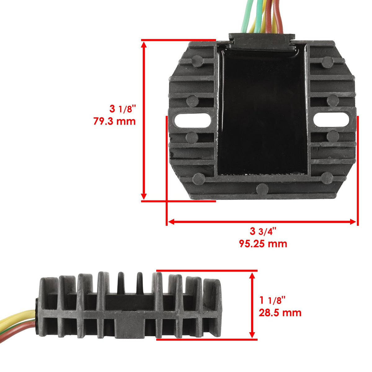 Stator Regulator Rectifier Gasket OEM Replacement for Honda VT600CD Shadow (1999–2007)