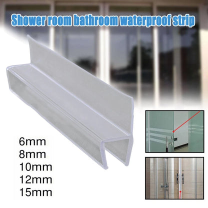Water Deflector Rubber Strip for Bathroom (Easy Installation)