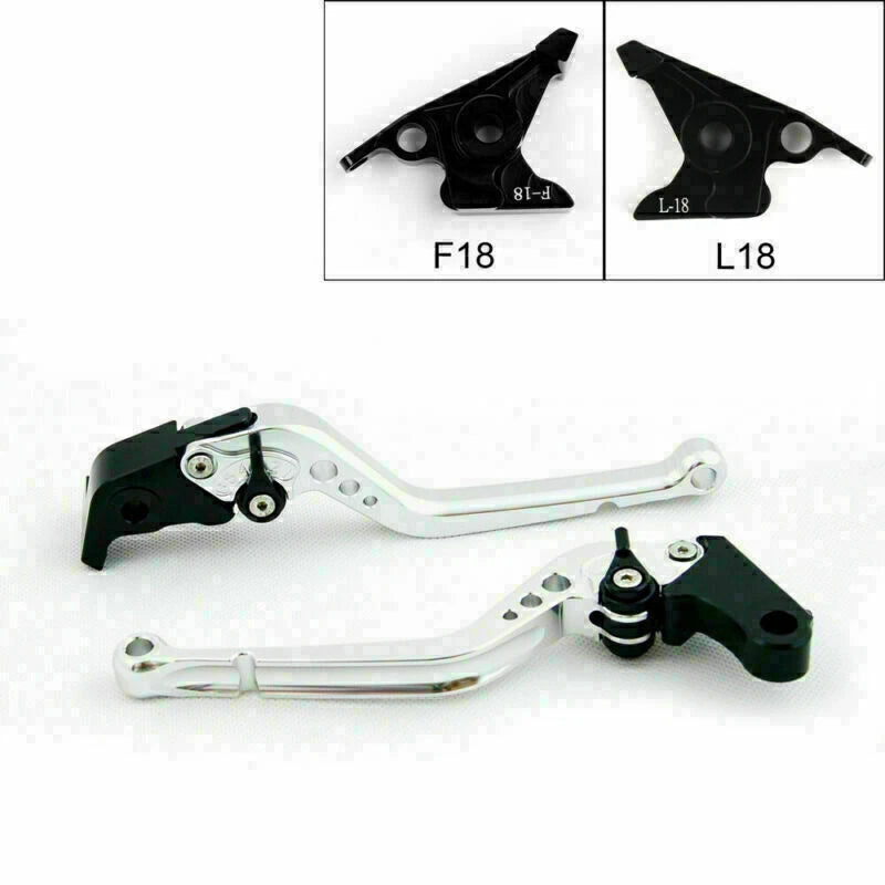 Long Brake Clutch Levers for BMW C650GT (2012–2015) F18/L18 Silver T9