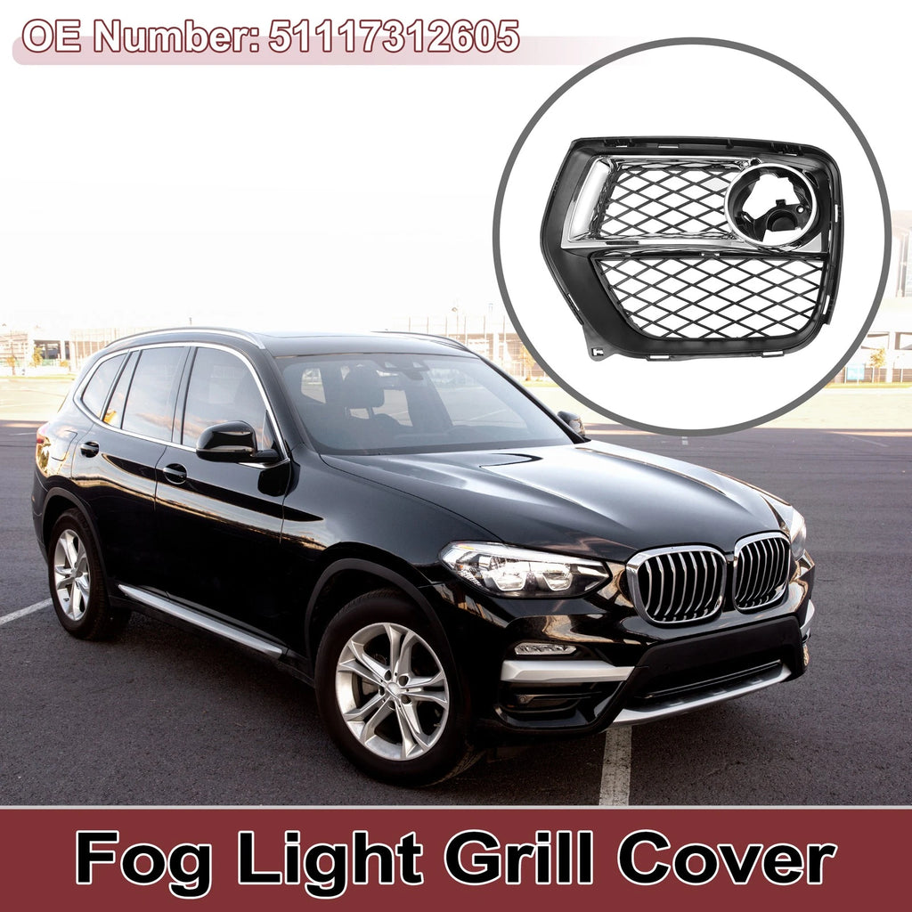 Front Left Fog Light Grill Replacement for BMW X6 (2012–2014)