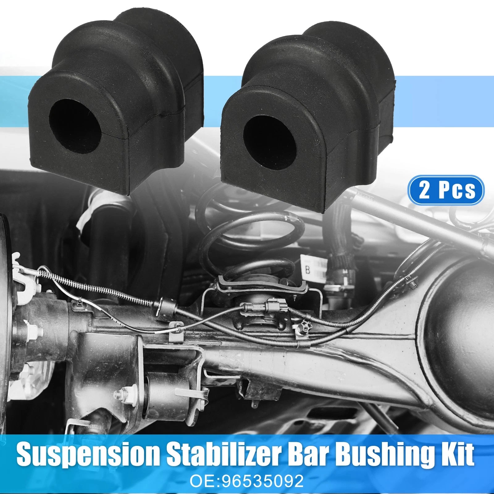 Stabilizer Bar Bushings Front 2 Pcs Replacement for Chevrolet Aveo (2004–2011)
