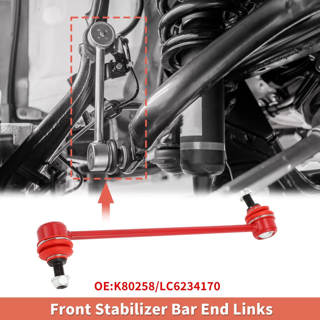2PCS Front Sway Bar Links Stabilizer Link Kit for Mitsubishi Outlander (2010–2022)