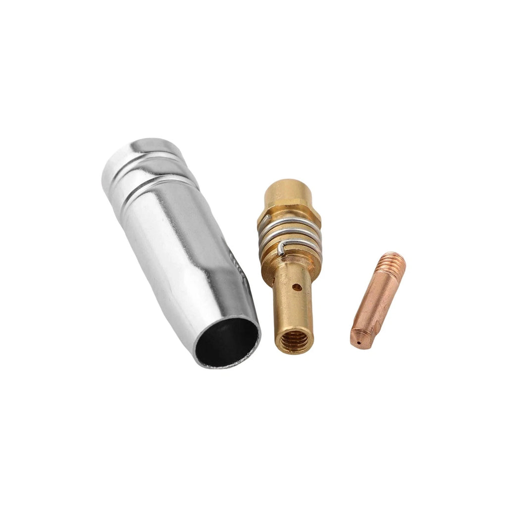 13PCS MIG Welding Kit with 10mm Copper Tips, Gas Nozzle, Gas Diffuser