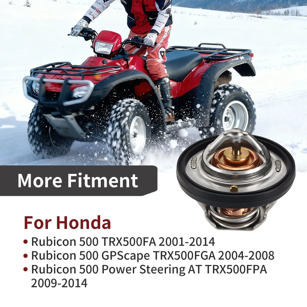 Thermostat & O-Ring for Honda TRX500FA FGA FPA Foreman Rubicon 500 (2005–2016) 19300-HN2-003