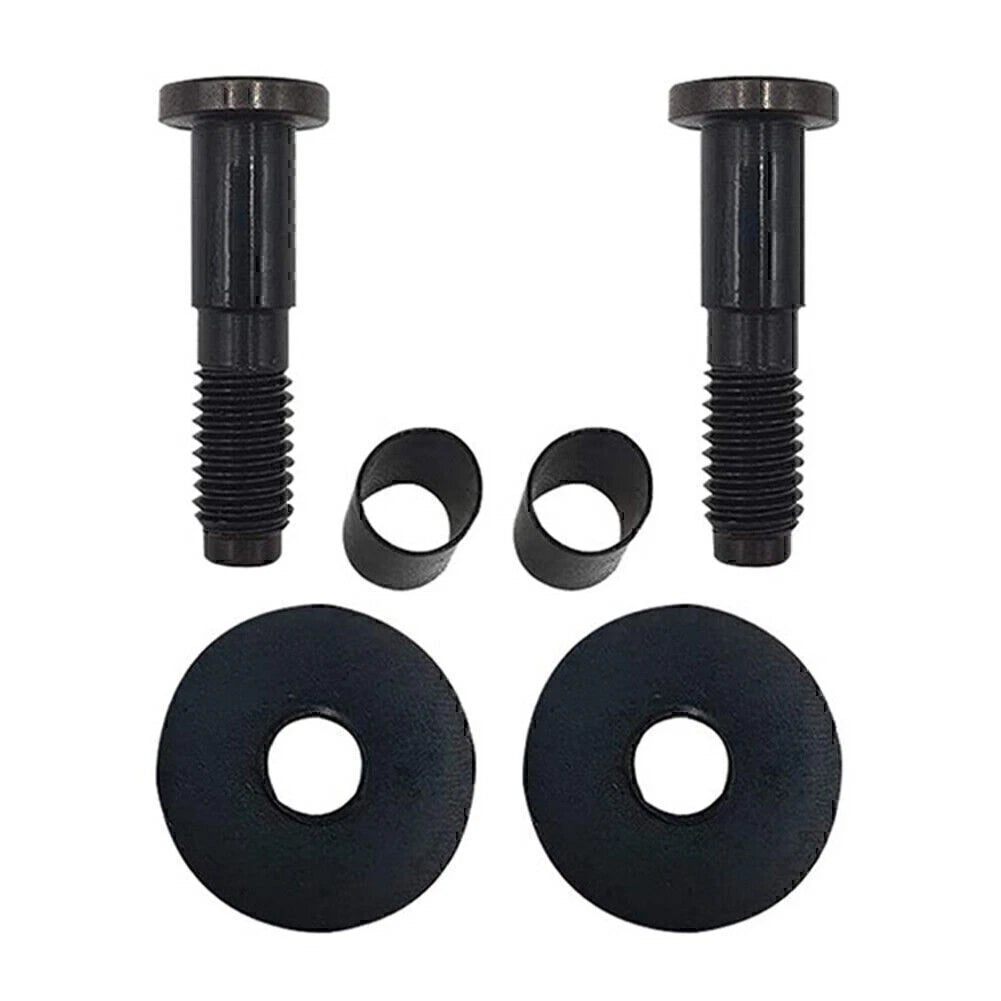 1 Pair Black Tailgate Door Latch Striker Bolt Set for Chevy GMC Cadillac Hummer