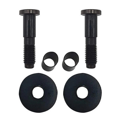 1 Pair Black Tailgate Door Latch Striker Bolt Set for Chevy GMC Cadillac Hummer