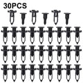 30x 9mm Push Type Rivets for Toyota