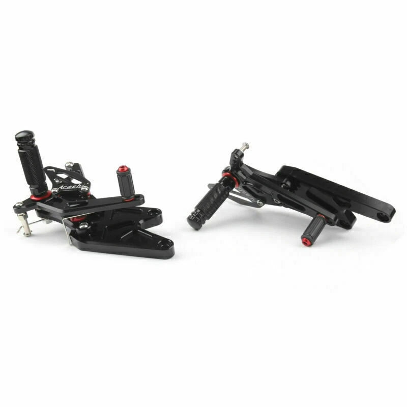 Aluminum Rearsets Footpegs for Yamaha MT-03 MT-25 (2015–2018) Black T9