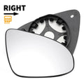 Right Side Mirror Glass with Back Heated for Peugeot 108 (2014–2020)
