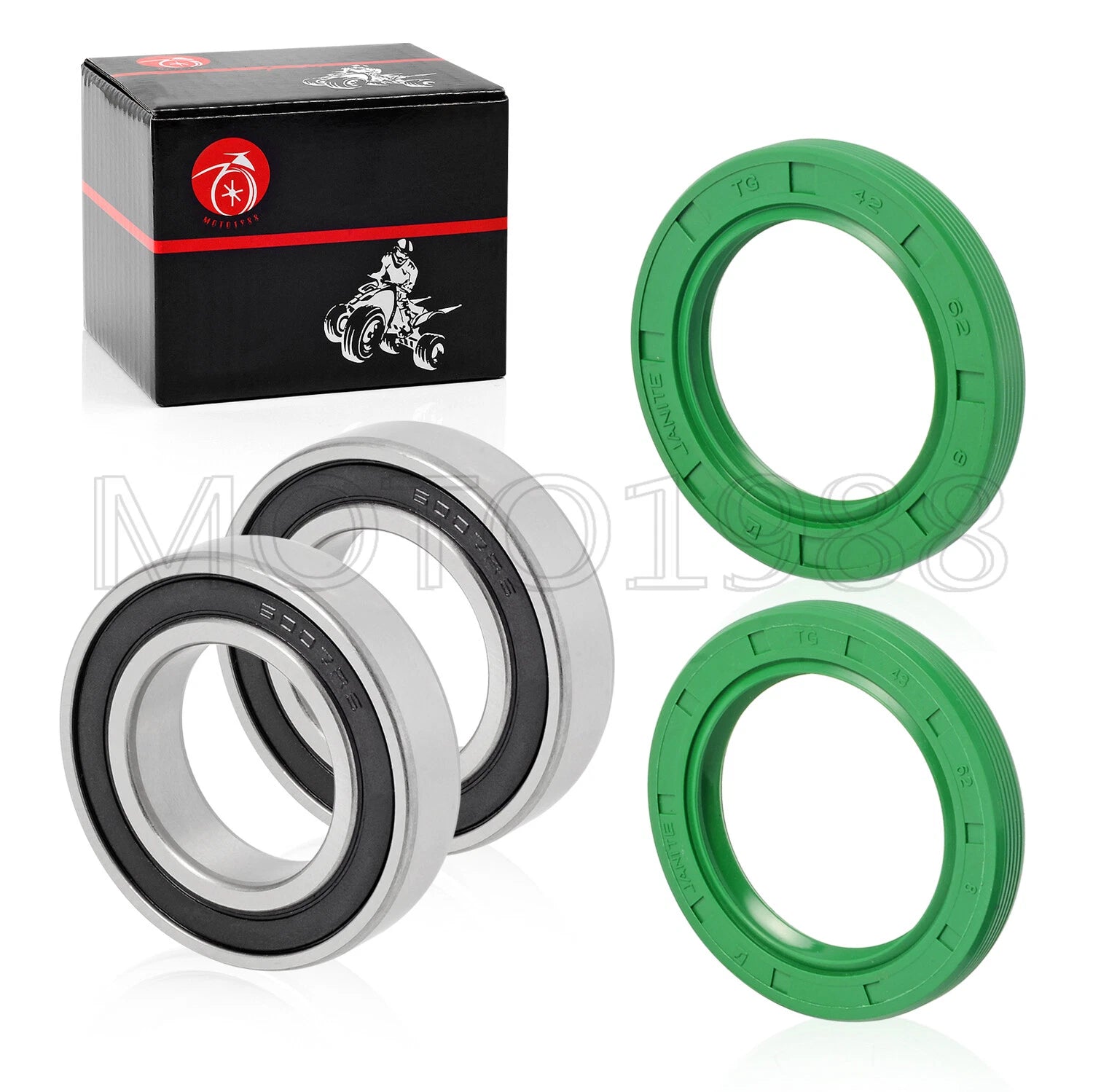 Rear Wheel Swing Arm Bearing Seal Kit for Yamaha (93306-00705-00, 93102-43341-00)