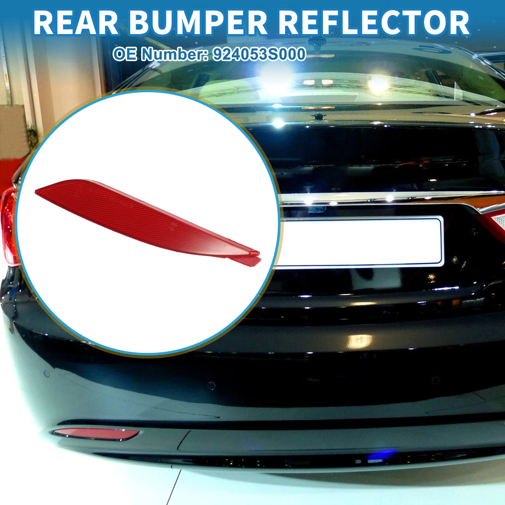 Rear Left Bumper Reflector Replacement for Hyundai Sonata 2011–2013