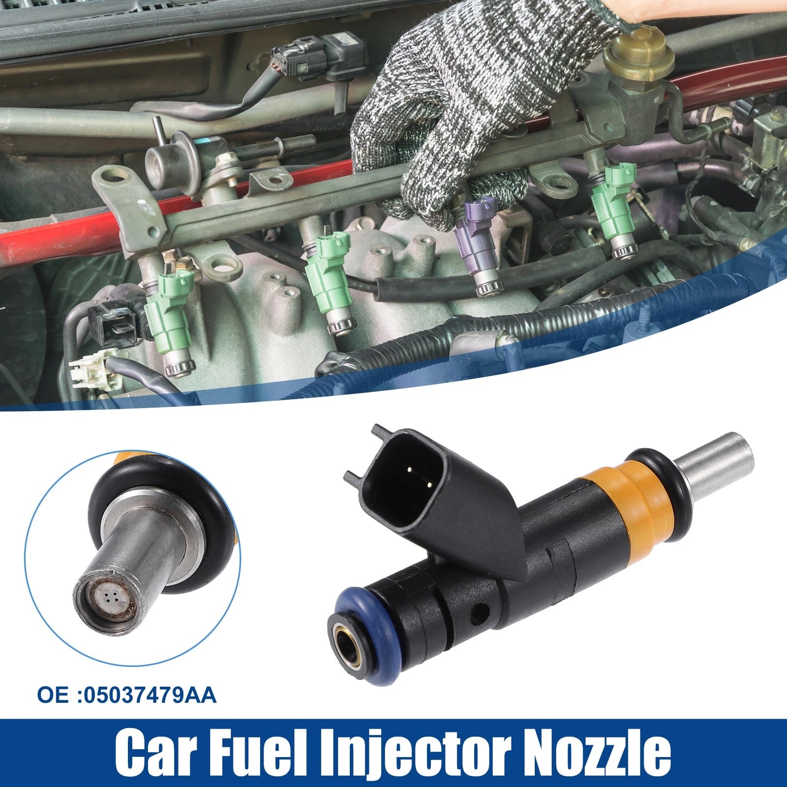 Fuel Injector Nozzle Replacement for Dodge Charger 5.7L (2006–2018)