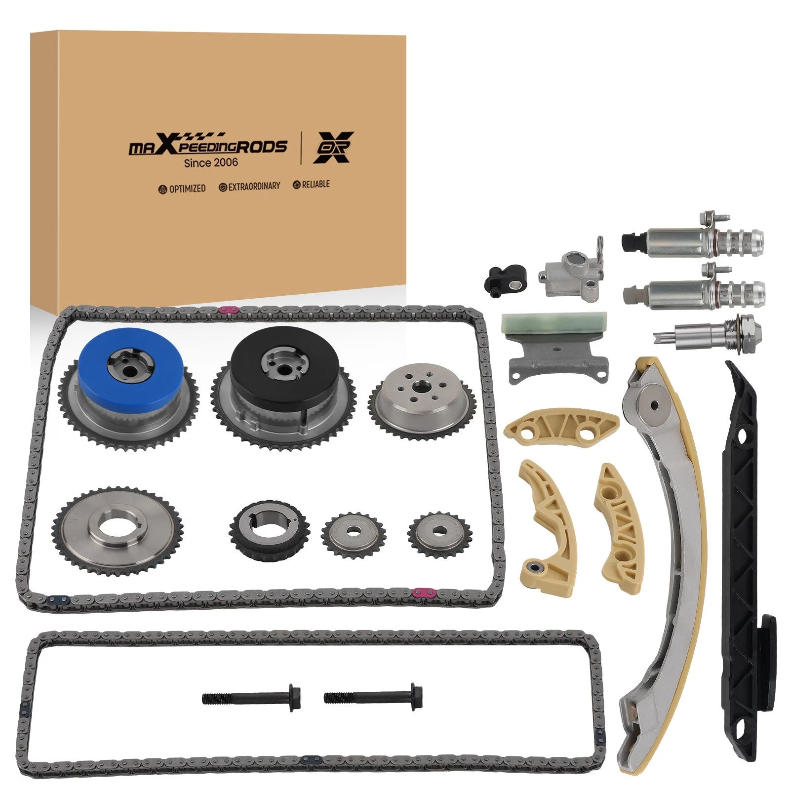 Engine Timing Chain Kit for Chevy Captiva 2.4L DOHC (2012–2015) 13104978