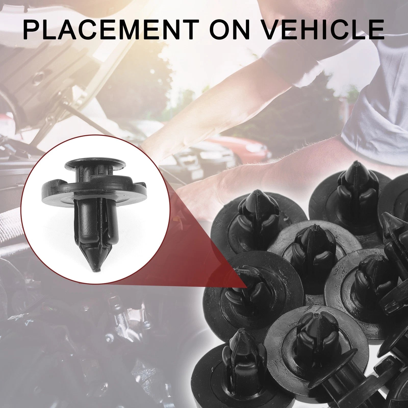 Front Fender Skirt Clip Replacement for Mitsubishi Outlander (2007–2020)