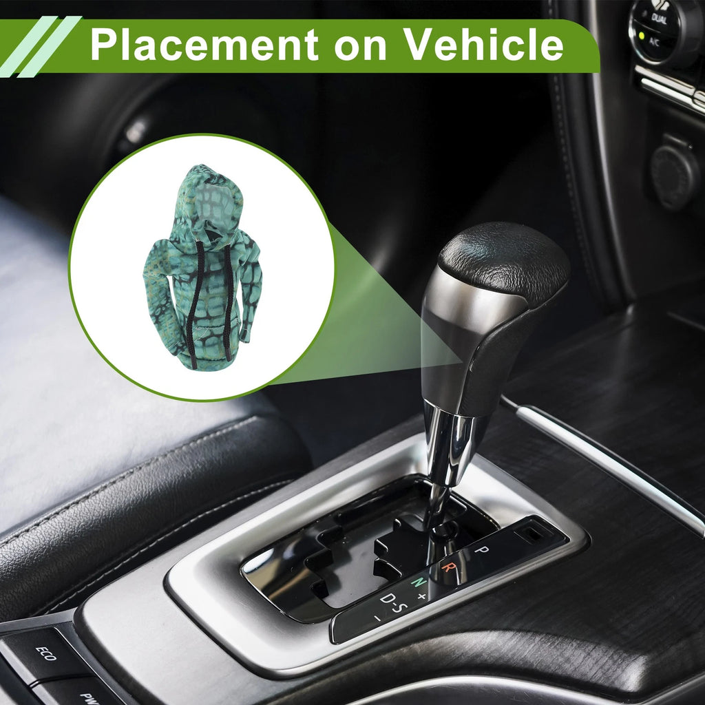 Gear Shift Knob Cover for Car Shift Knob (6.3"x5.12")