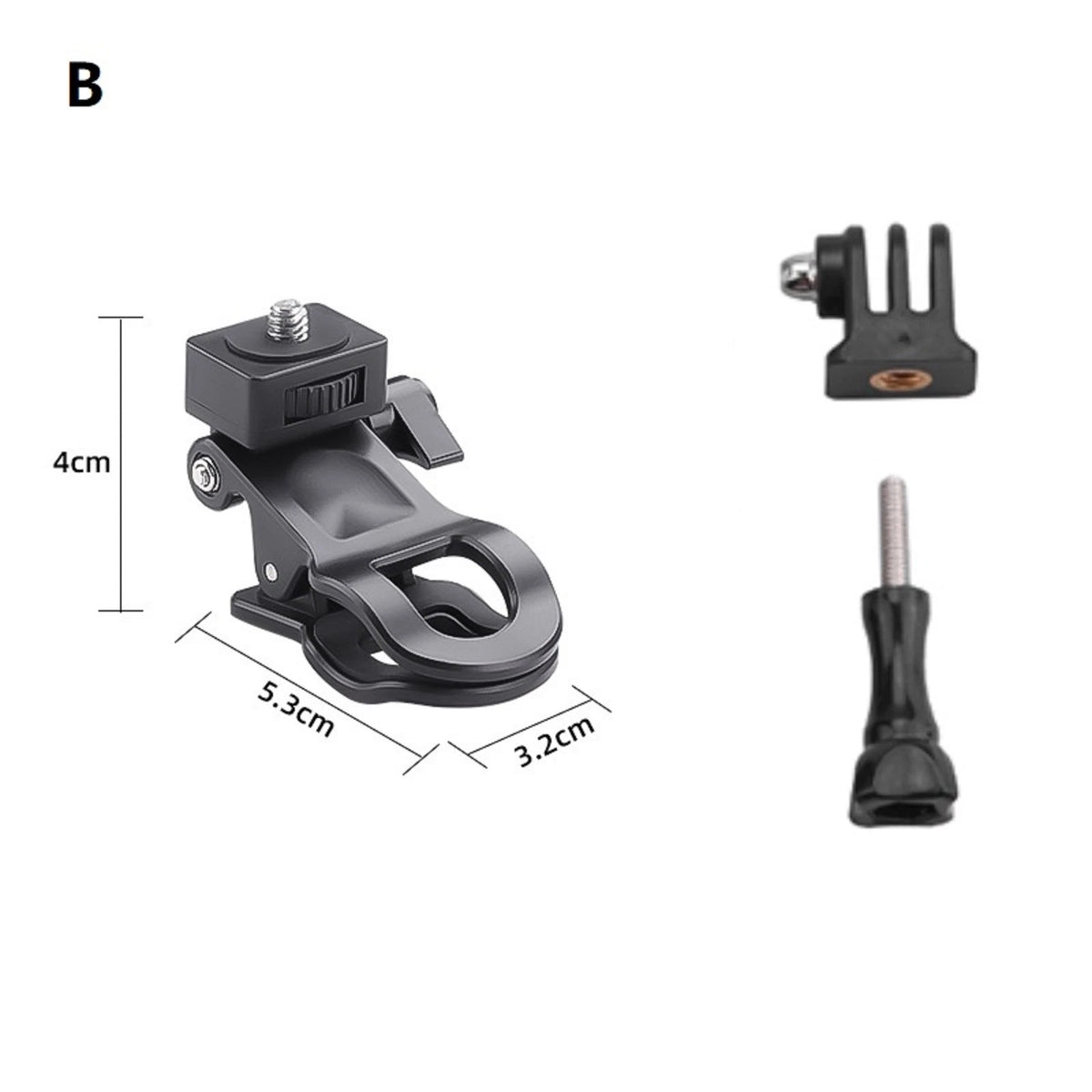 Set of 2 PVC Sun Visor Fixing Bracket Holders for Insta360 OneX2/X3
