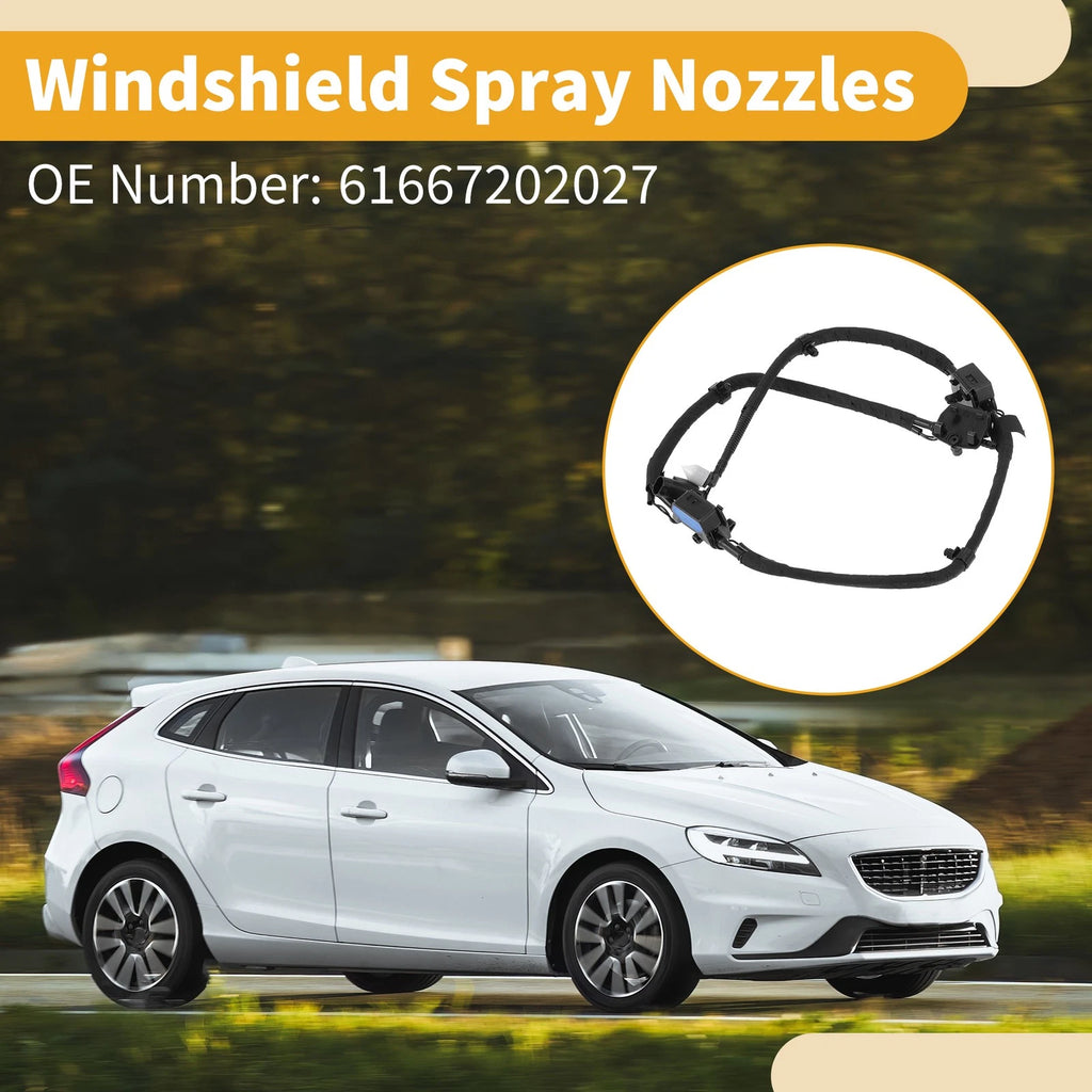 Front Windshield Washer Nozzle Replacement for BMW 750i (2009–2015) 1 Pc