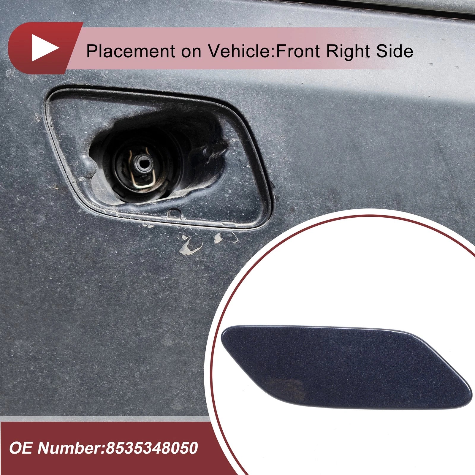 Front Right Windshield Washer Nozzle Cover for Lexus RX350 (2019–2022)