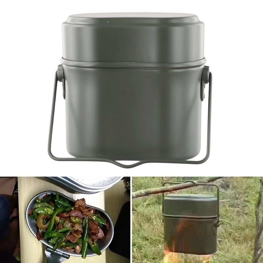 Portable Camping Mess Kit for Hiking Cookware (AU)