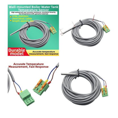 Boiler Temp Sensor for Accurate Temperature Reading (Waterproof)