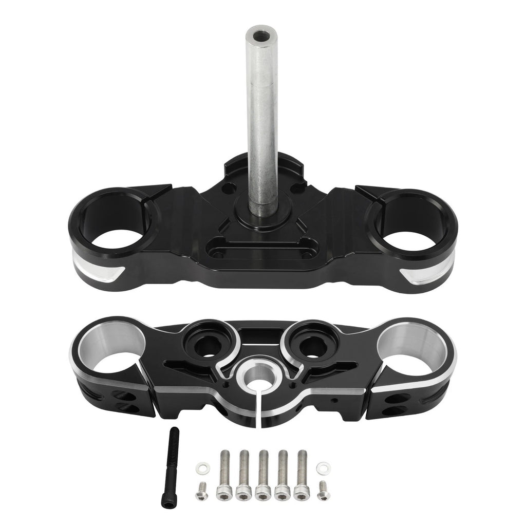 Upper Lower Front Fork Triple Tree Clamp for Harley Low Rider S ST (2020–2025)