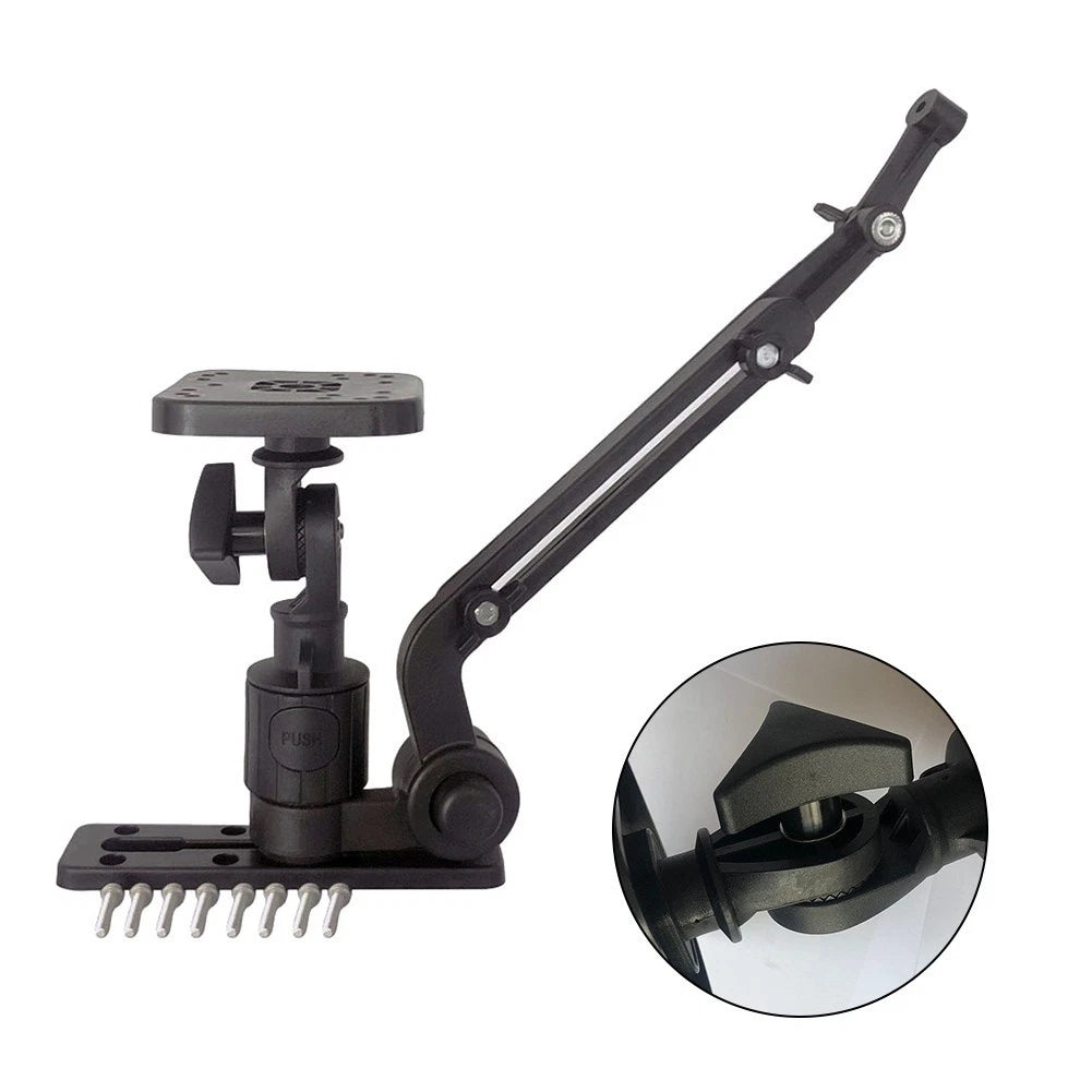 Adjustable Anti-Vibration Bracket Base for Kayak Fishing