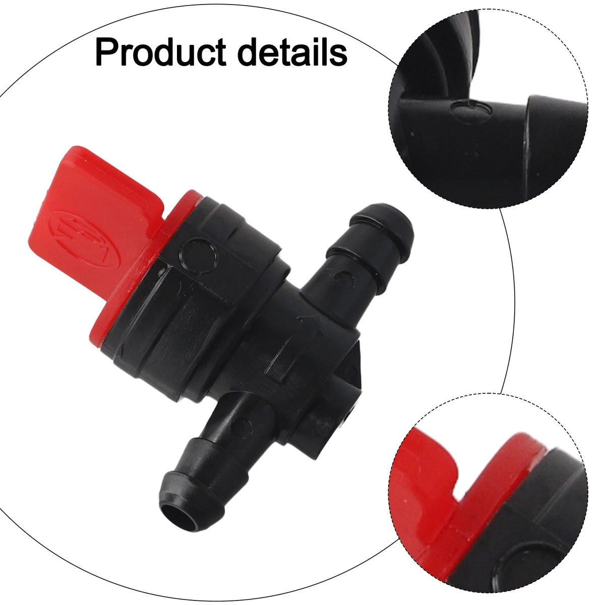 Set of 4 Fuel Gas Filter Shut Off Valve Clamps for Small Engines