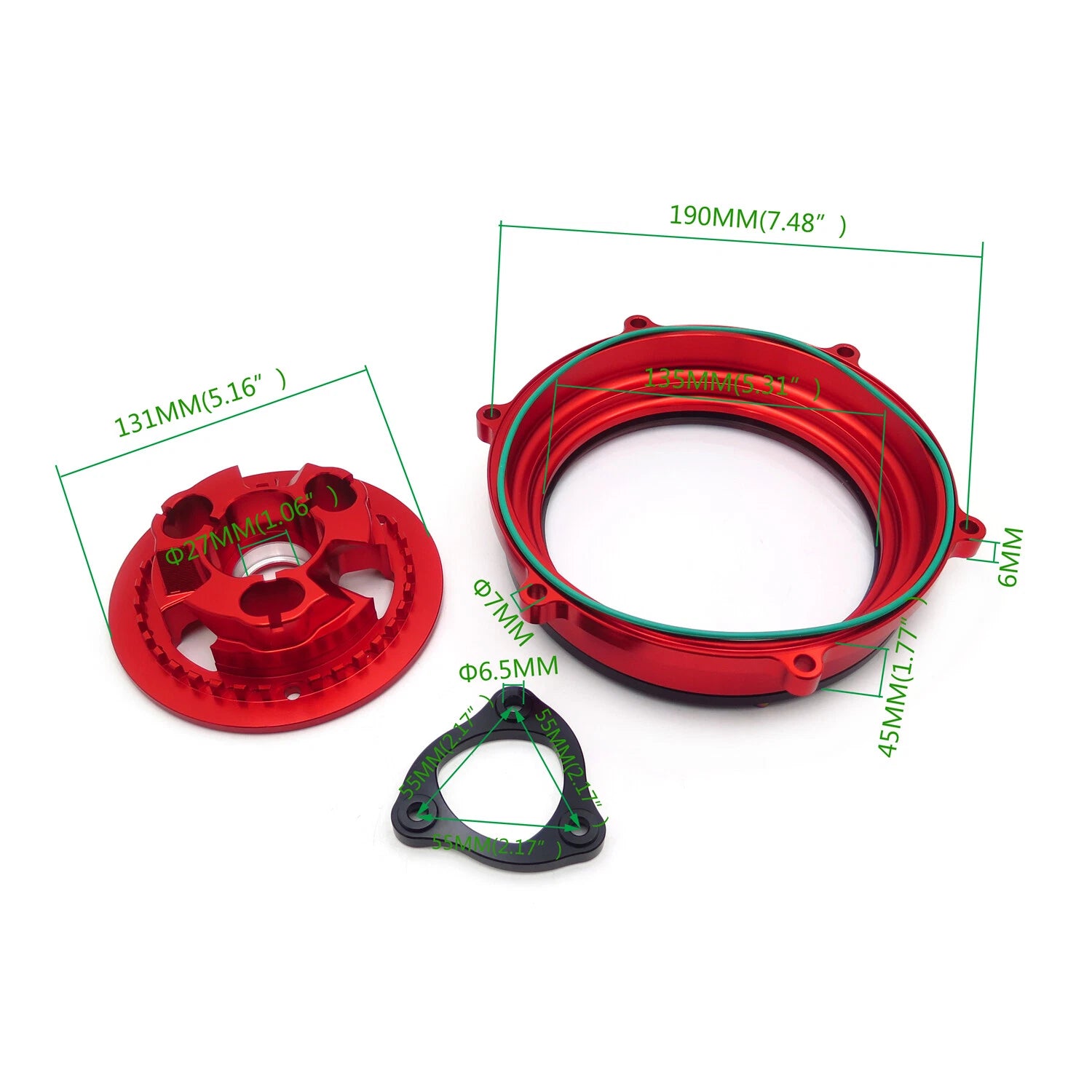 Clutch Cover Spring Retainer Ring for Ducati V4 S Sp (2018–2023)