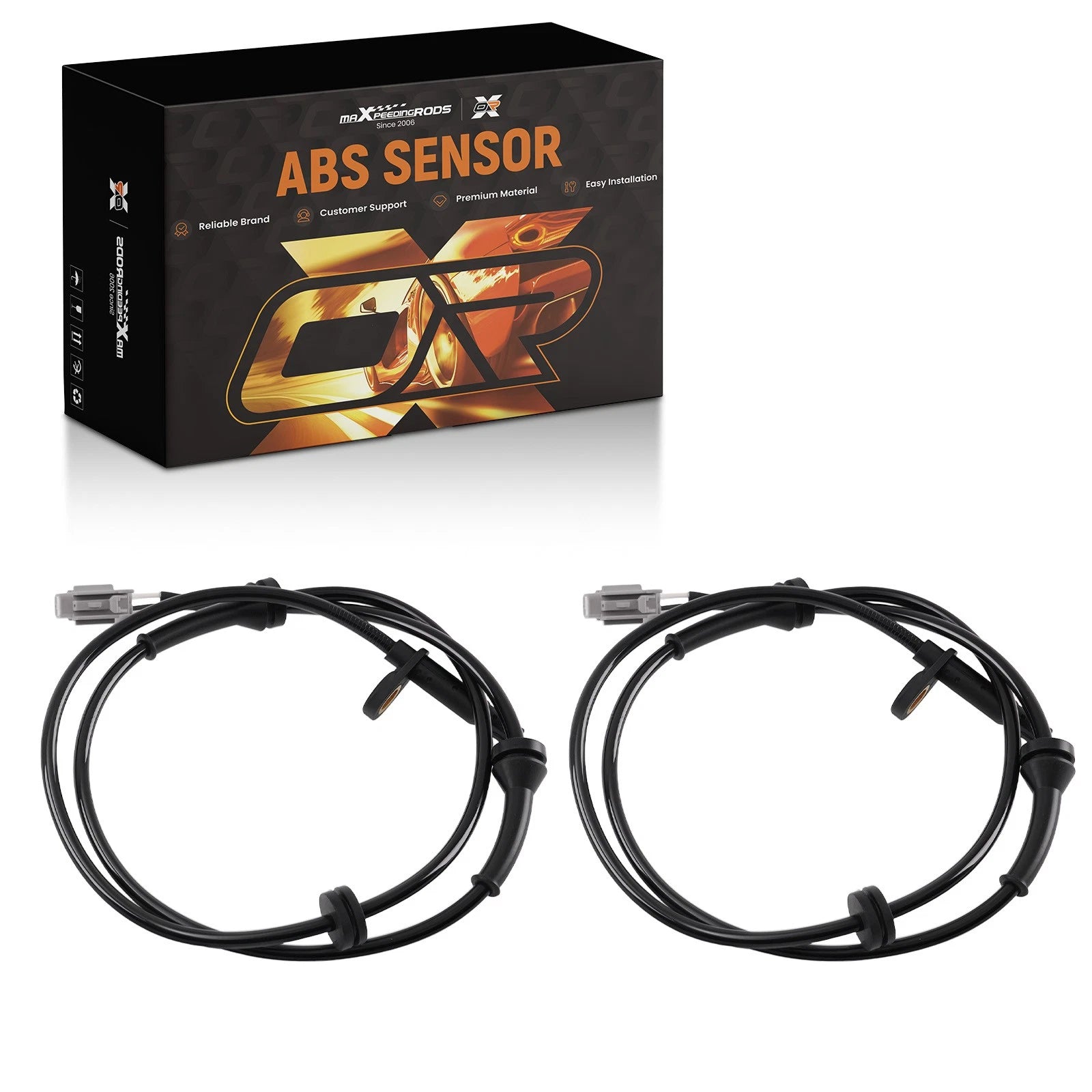 2PCS ABS Wheel Speed Sensor for Nissan Altima Maxima (2013–2018) 479103TA1A