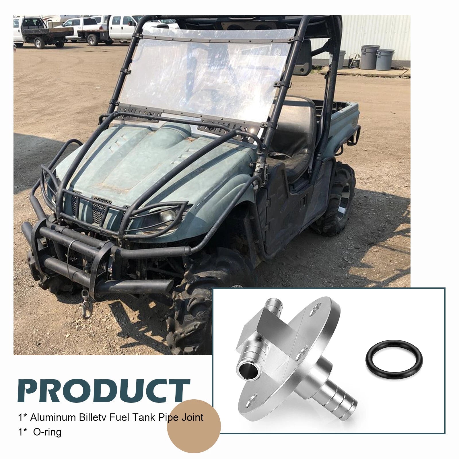 Billet Fuel Pickup Gas Pump for Yamaha Rhino 660 (2004–2007)