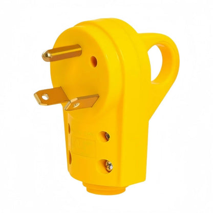RV Power Connector 125V 30A Male Female Options (Compact Design)