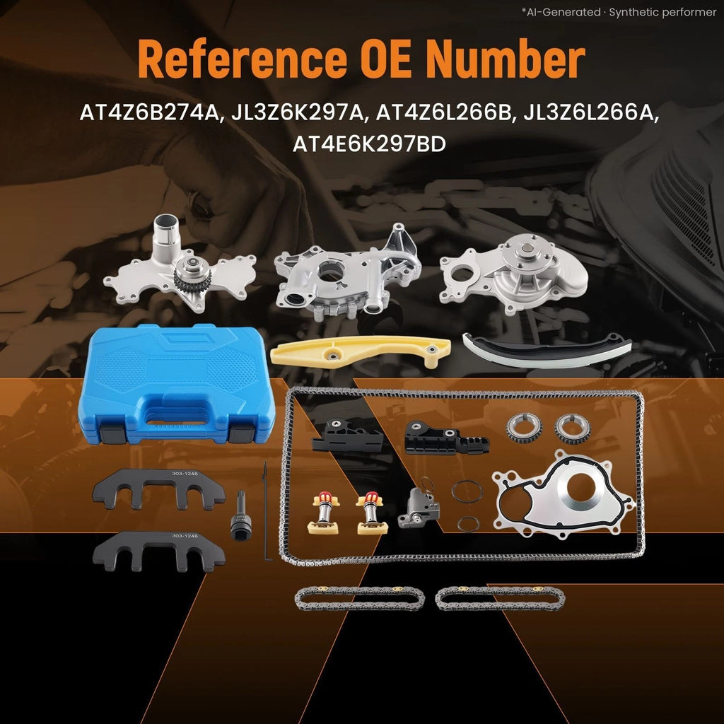 Engine Rebuild Timing Kit for Ford Expedition 3.5L (2015–2017) AT4A6K297C