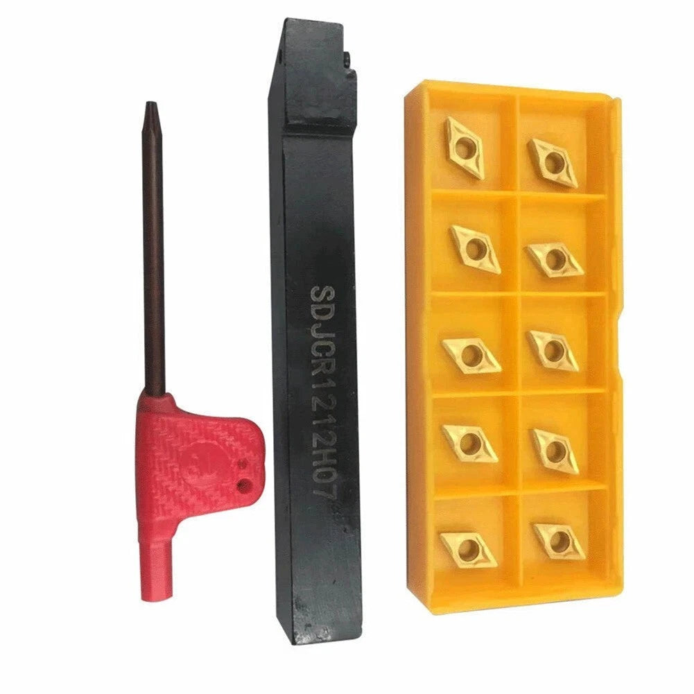 10PCS DCMT070204 Inserts for Enhanced Cutting Performance