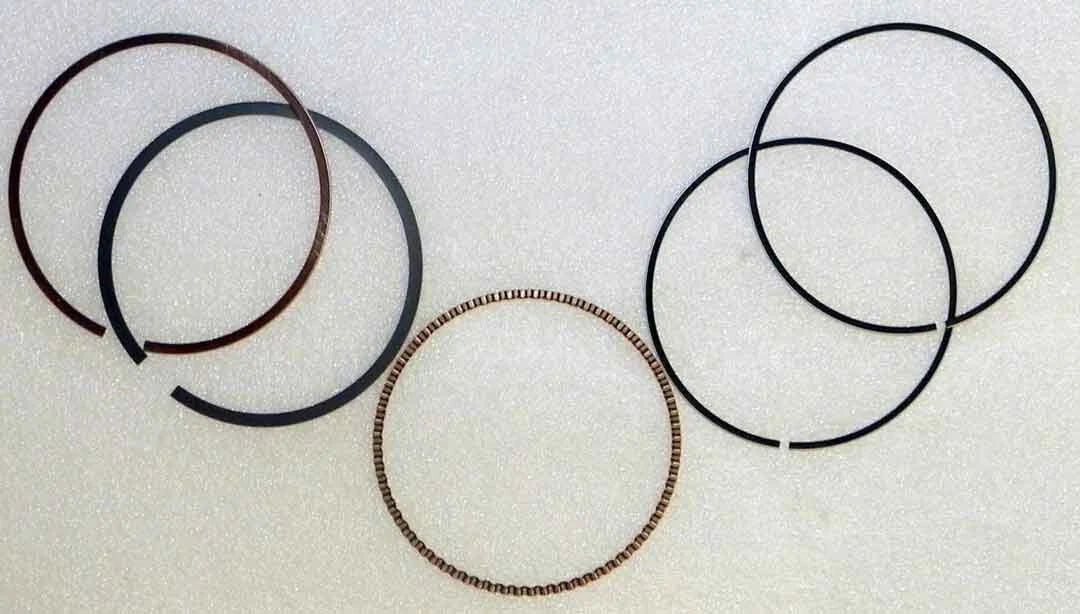 WSM Piston Rings for Yamaha Grizzly Kodiak (2000–2008) .25mm - 51-543-04