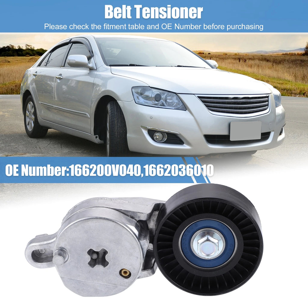 Engine Belt Tensioner Pulley Assembly Replacement for Scion tC (2011–2014)