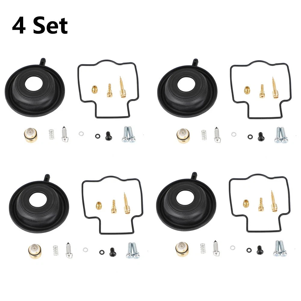 4X Carburetor Repair Parts for Kawasaki ZX250 ZXR250R (1989–1991)