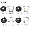 4X Carburetor Repair Parts for Kawasaki ZX250 ZXR250R (1989–1991)