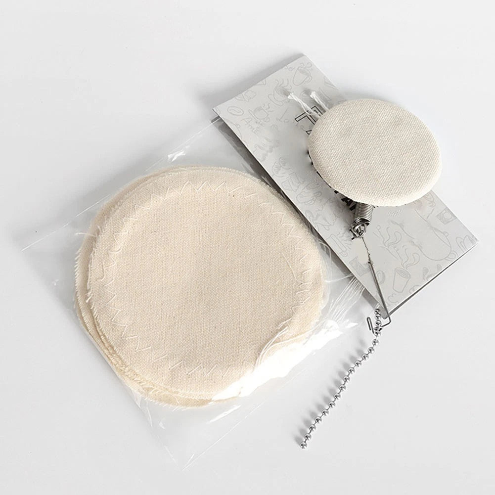 10X Siphon Coffee Pot Filter Cloth for (10.5x10.5cm)