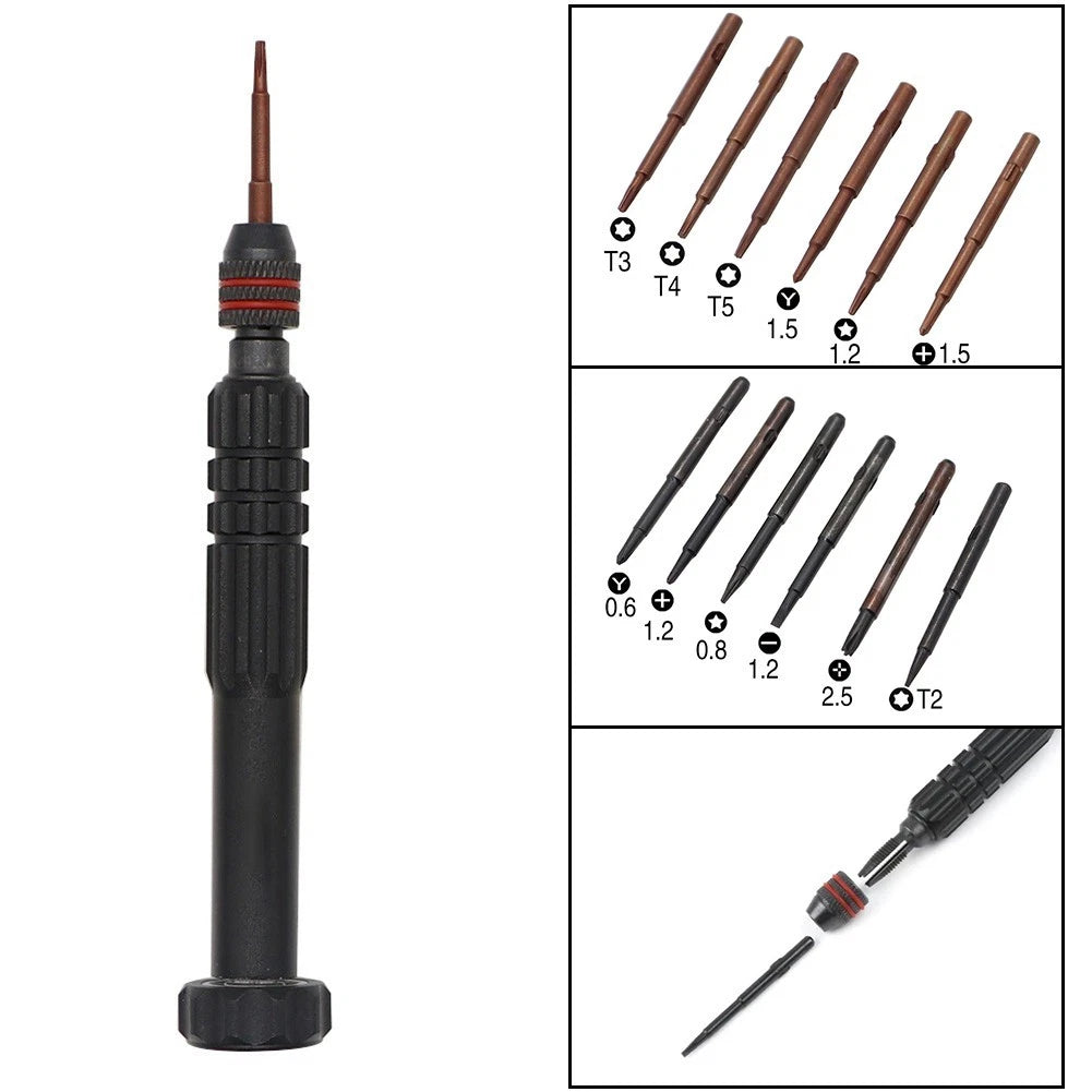 Set of Screwdriver Handle Bits for RDA RTA Vape (40mm)