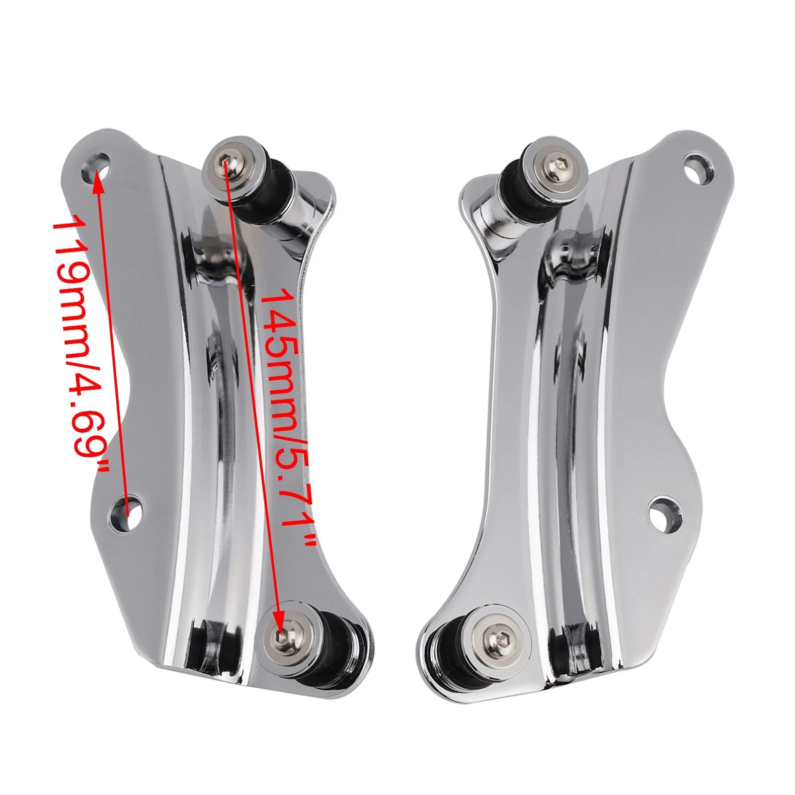 4 Point Docking Hardware Kit for Harley Touring Road King Street Road Glide (2014–2018)