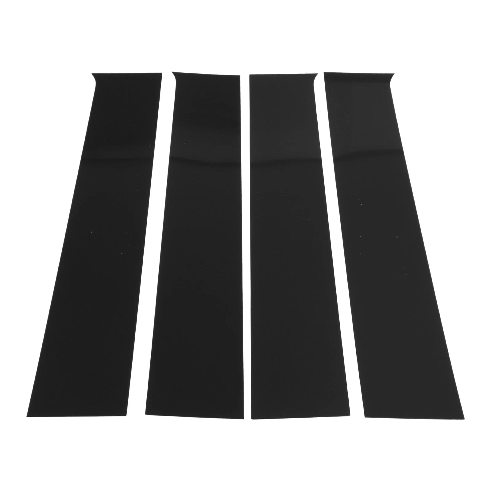 Door Pillar Window Trim 4 Pcs for Chevy Silverado (2014–2019) Black