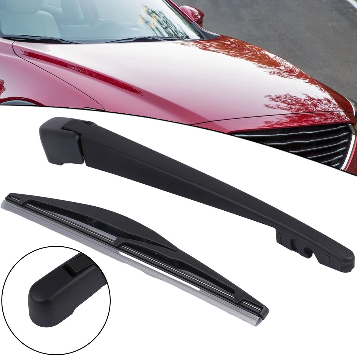 Set of 2 Rear Wipers for Mazda CX-3 (2015–2018)